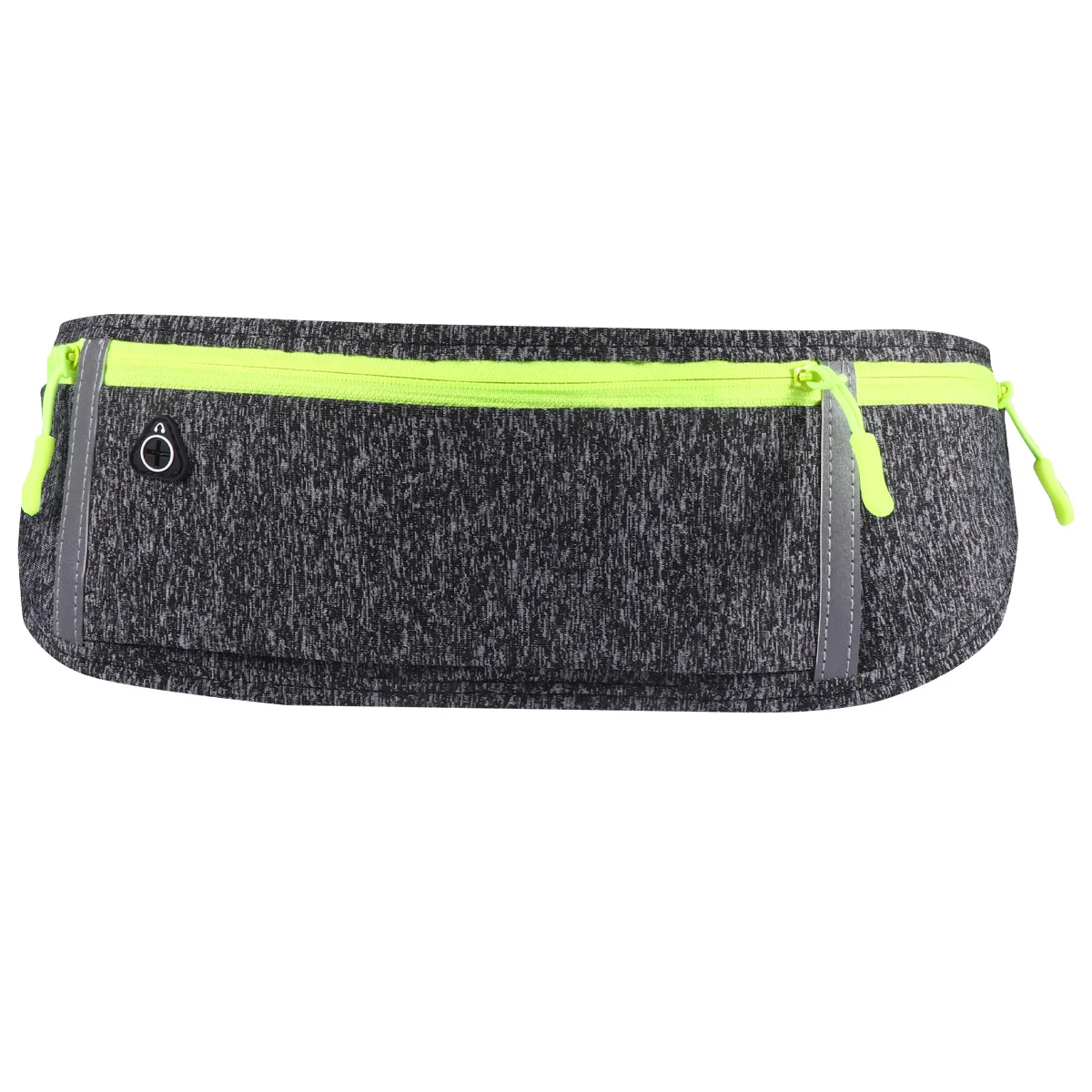 

1 шт. водонепроницаемая поясная сумка для бега темно-серая спортивная поясная сумка светоотражающий легкий дышащий 3 отделения водостойкий