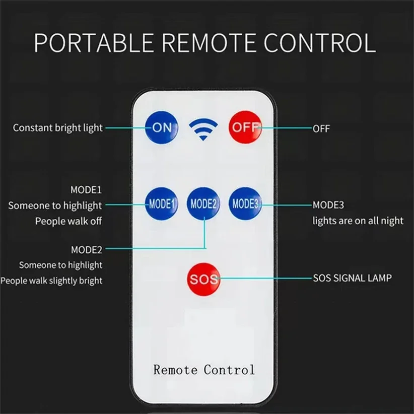 야외 태양광 LED 램프, 강력한 모션 센서, 방수 정원 장식, 거리 마당 램프, 최신 태양광 조명