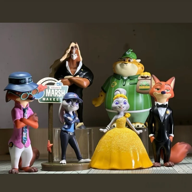 

Зверополис слепая коробка подлинная Зверополис новая серия Journey загадочная коробка каваи фигурки каваи слепая коробка подарки на Хэллоуин игрушки