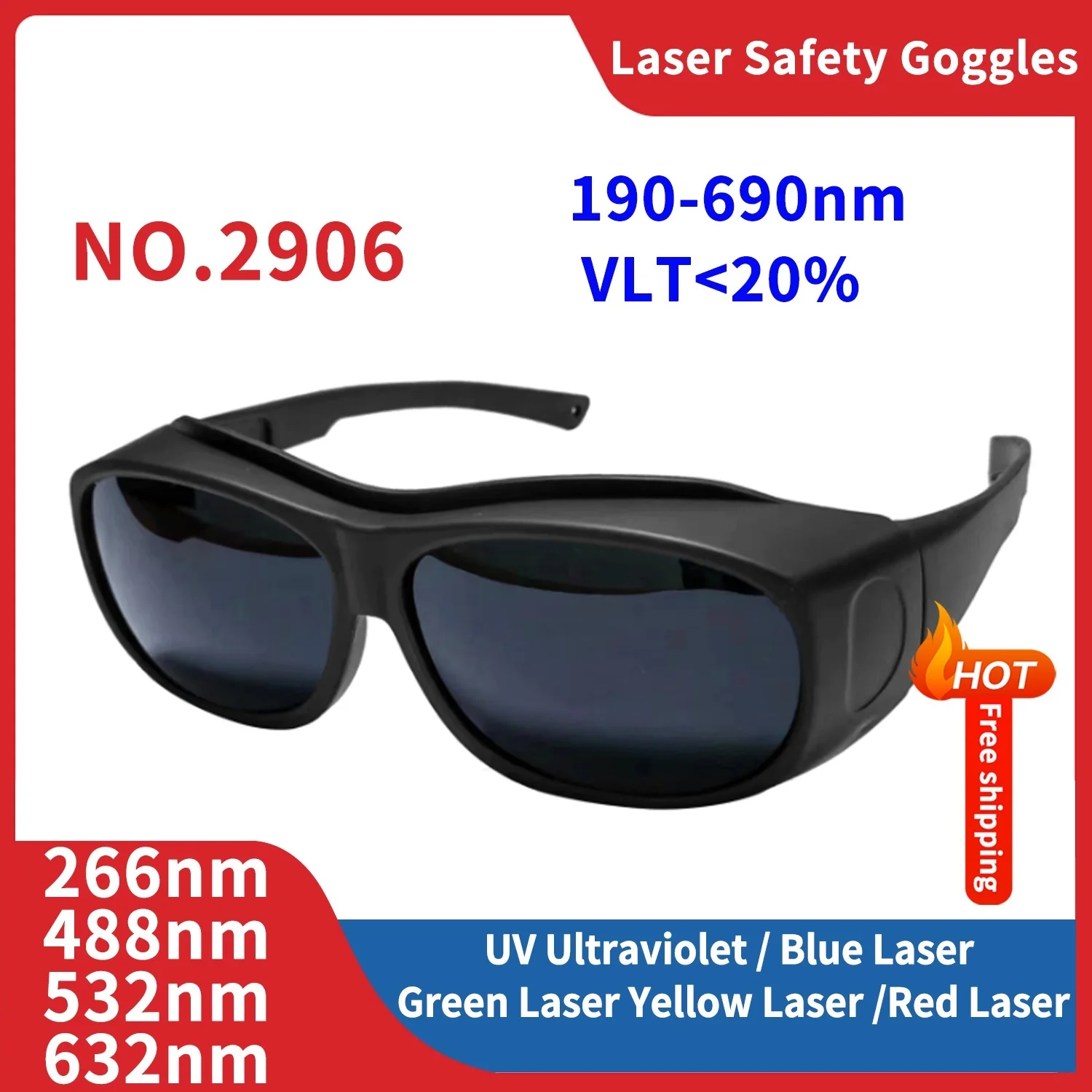 

Laser Glasses Protective Eye Goggles Protection lentes de protección seguridad lazer epilasyon cihazı for Work Detal Industrials