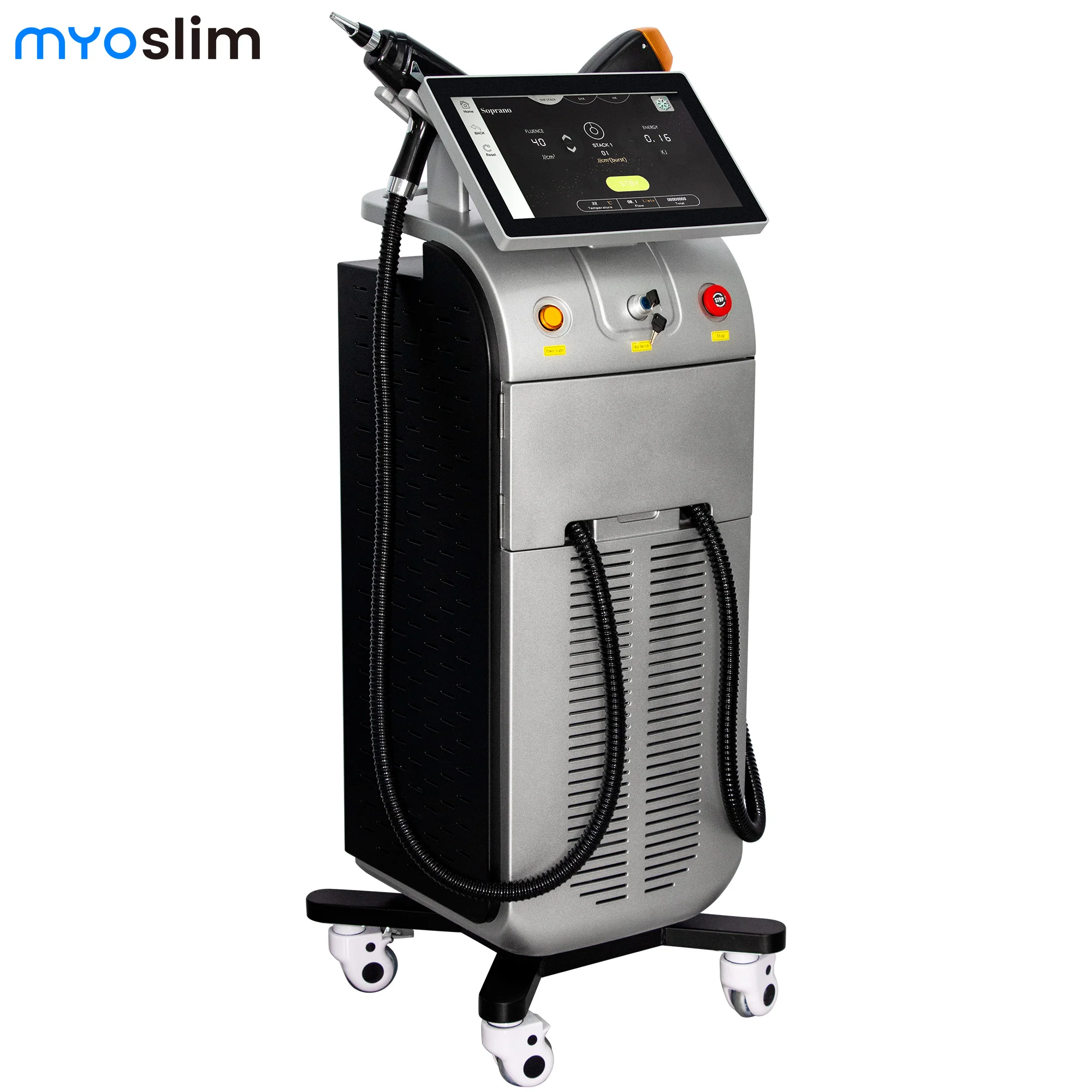 12 Bars FAC 5000W 4 Wavelength Diode hair removal machine CE Certified Hair Removal 755 808 940