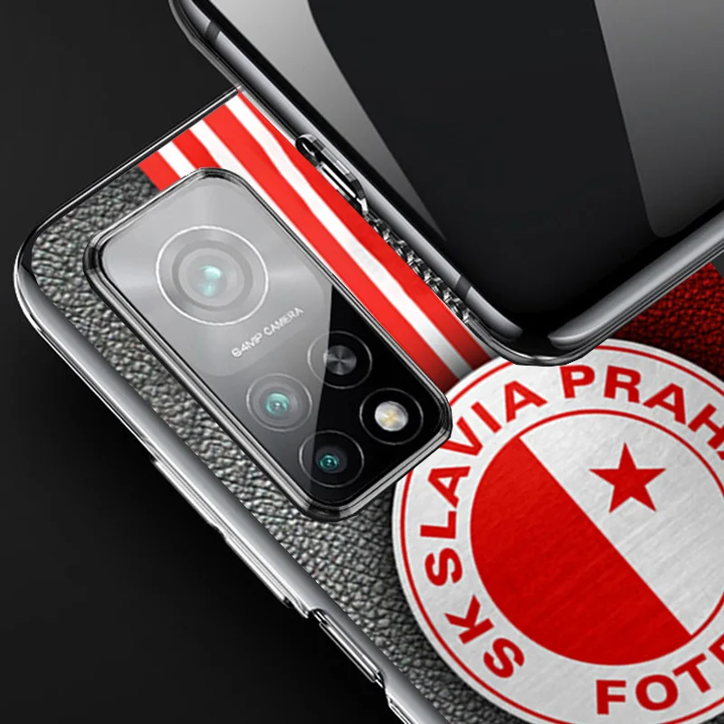 Sk Slavia Praha Czech Republic Phone Case For Xiaomi Redmi Note 13 12S 12 11 11S 11E 10 Pro Plus 10S 11T 9 9S 8 8T 7 5G Personal