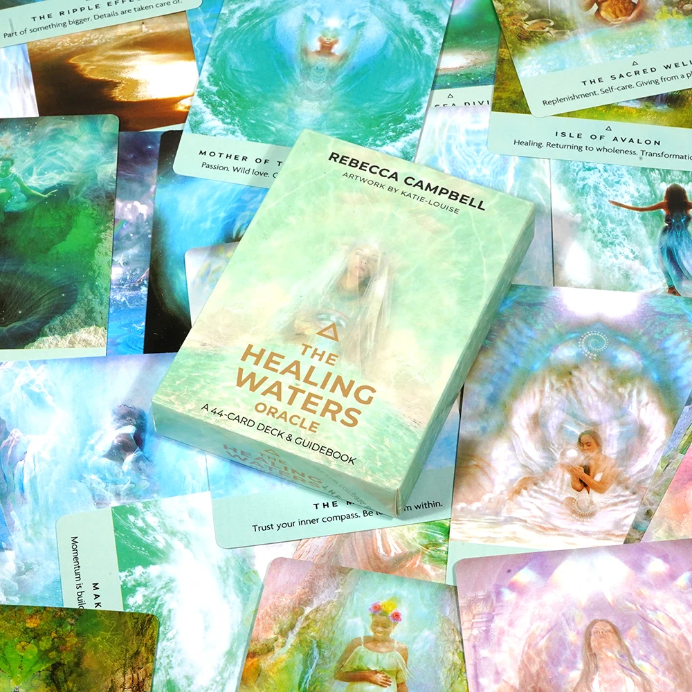 The Healing Waters Oracle by Rebecca Campbell Dive Deep Into The Healing Waters Tarot Deck