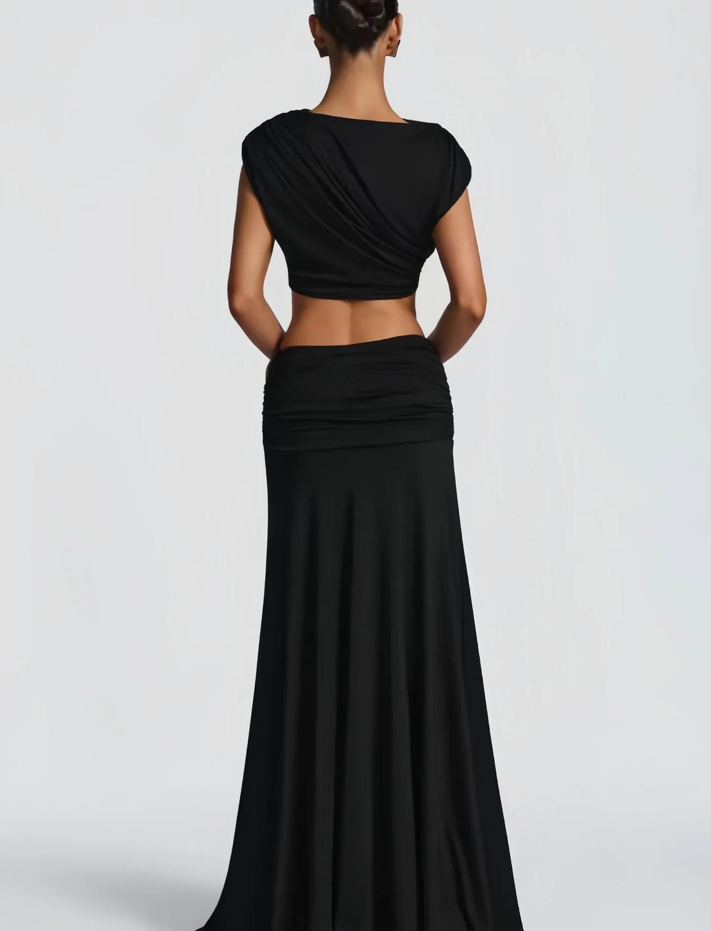 

Shpmishal Y2K Satin Silk Cami Top & Maxi Skirt Set Women Summer Elegant Going Out Two Piece Outfit