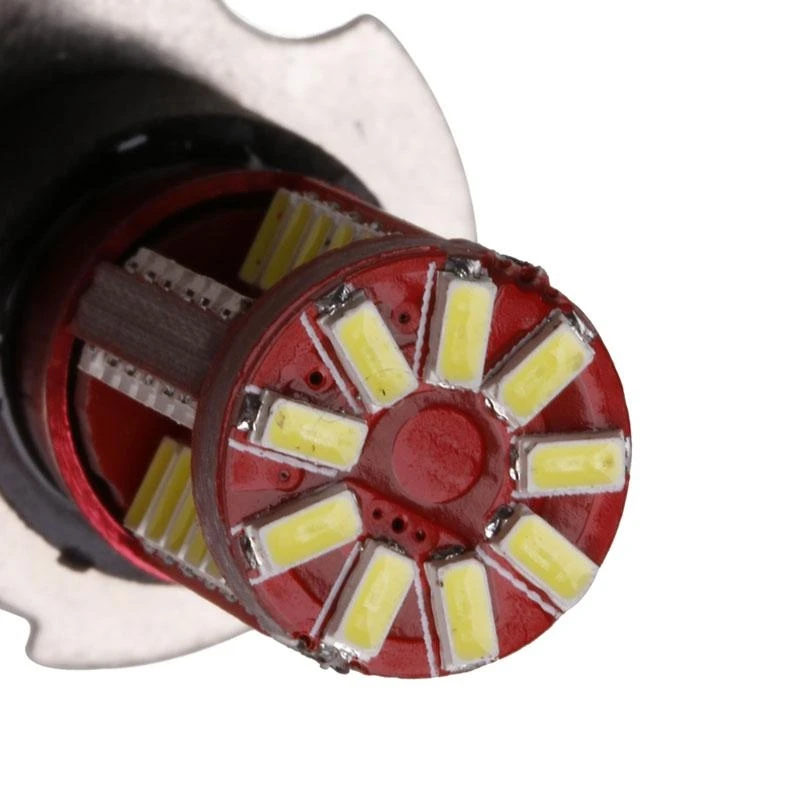 H7BD New DC12V 3014-57 Car LED Side Light Bulbs Car Fog Lamp Canbus Error