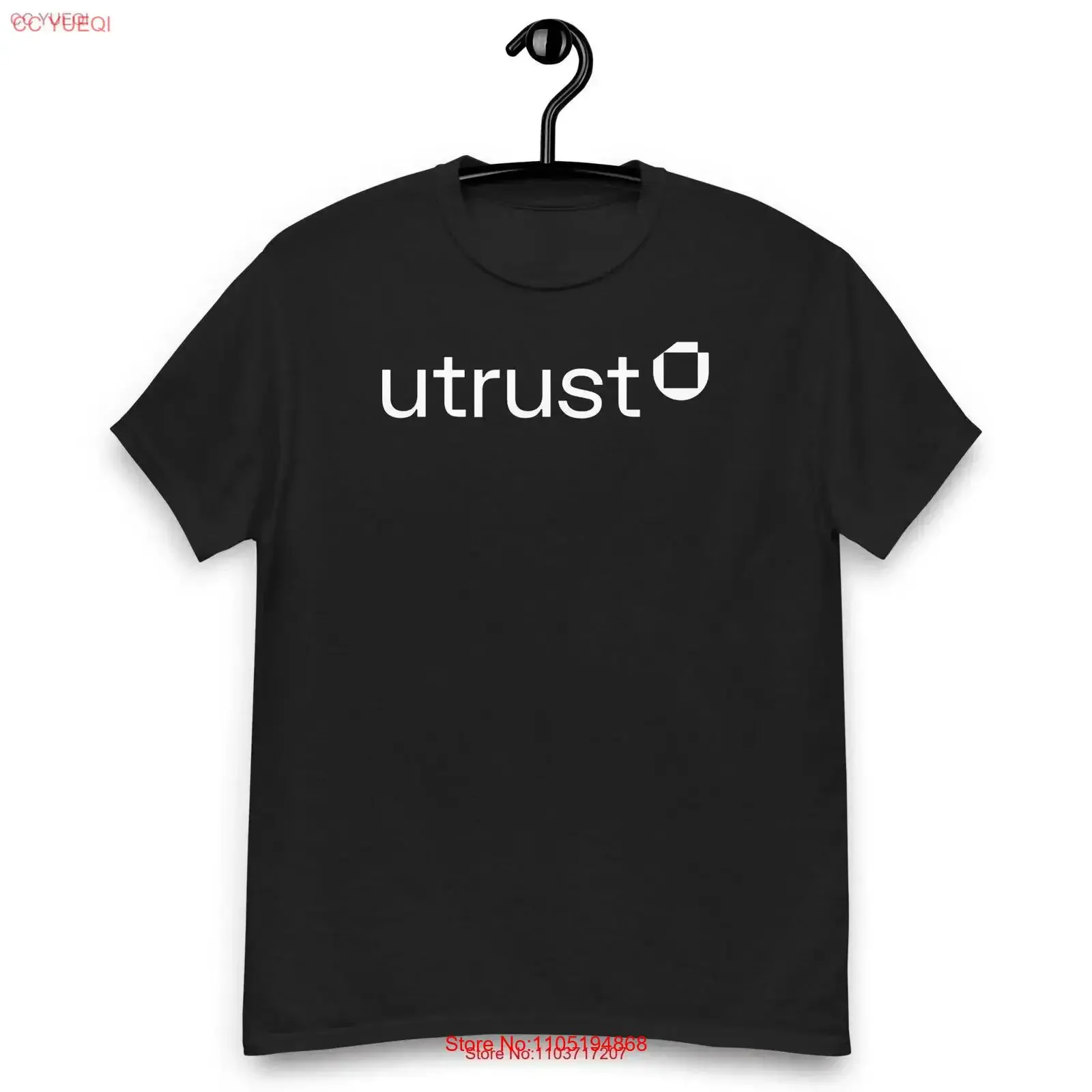 تي شيرت Utrust UTK Crypto TSHIRT أصولك الرقمية آمنة ودائماً في اليد Cryptocurrency Btc تي شيرت Ethereum عتيق مغسول #1