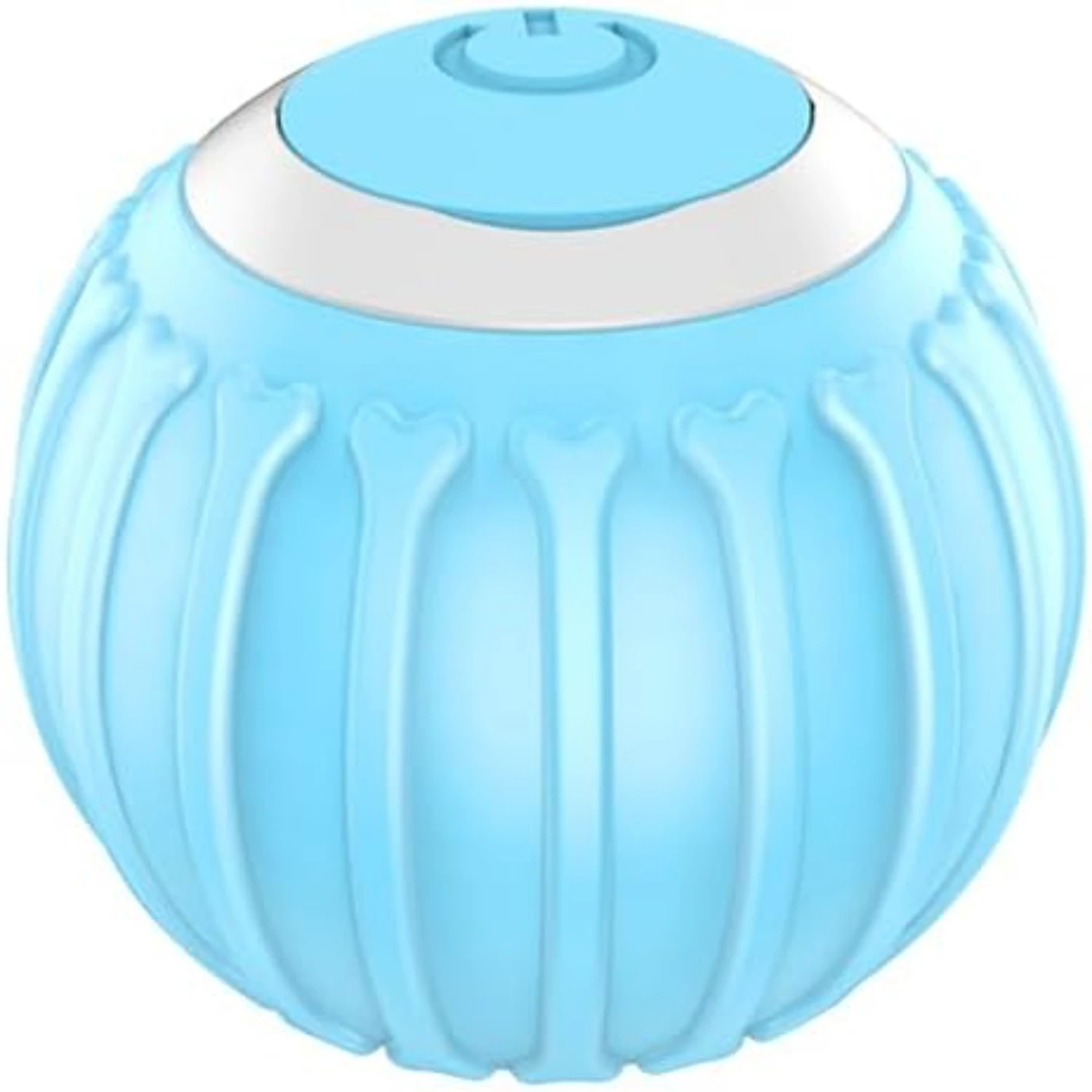 USB Rechargeable Interactive Smart Cat Toy Ball with Light - Automatic Moving Ball for Indoor Playing, Anti-Depression Puzzle Pe