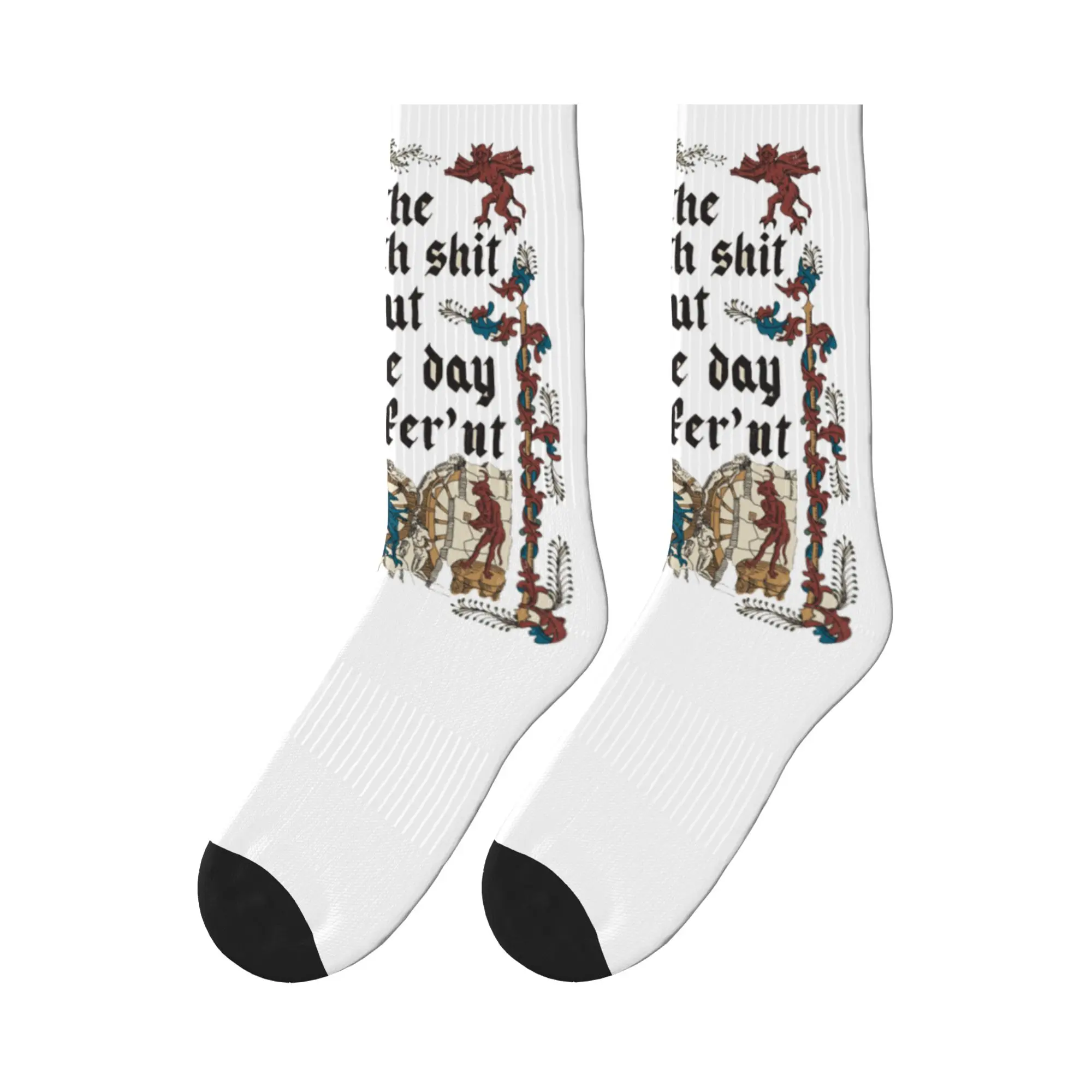 

Same Shit Medieval Style English history Sports Socks Super Soft Stockings All Season Long Socks for Man's Woman's Gifts
