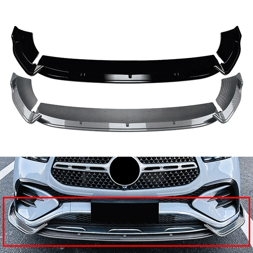 

Car Front Bumper Spoiler Splitter Body Kits Accessories For Mercedes Benz GLE Class W167 Coupe C167 2024+