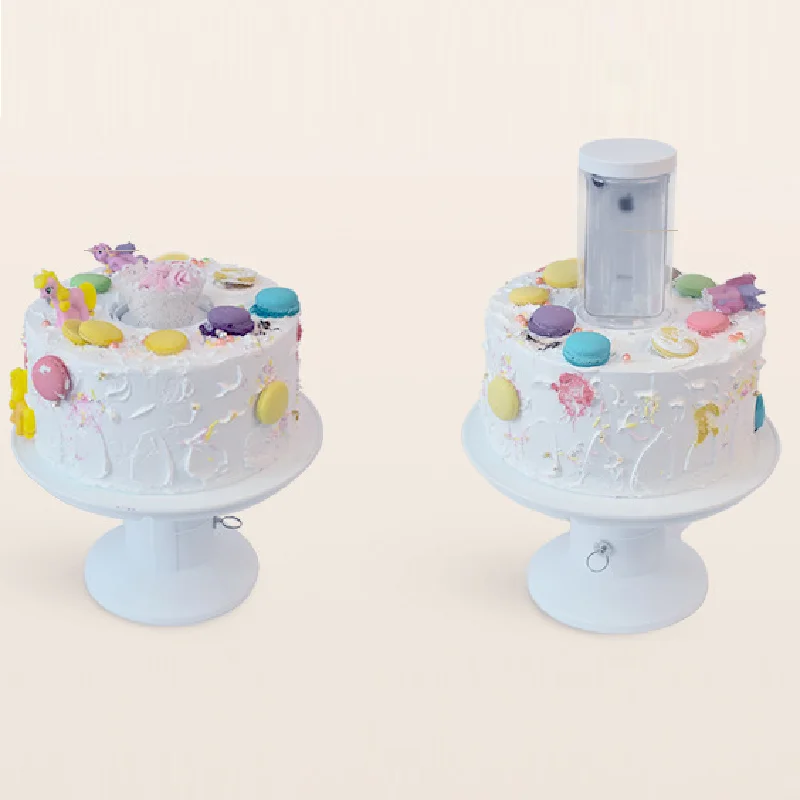 K-STAR Gift Box Cake Table Novelty Creative Surprise Toy Happy Birthday Cake Stand Cake Artifact - view 4