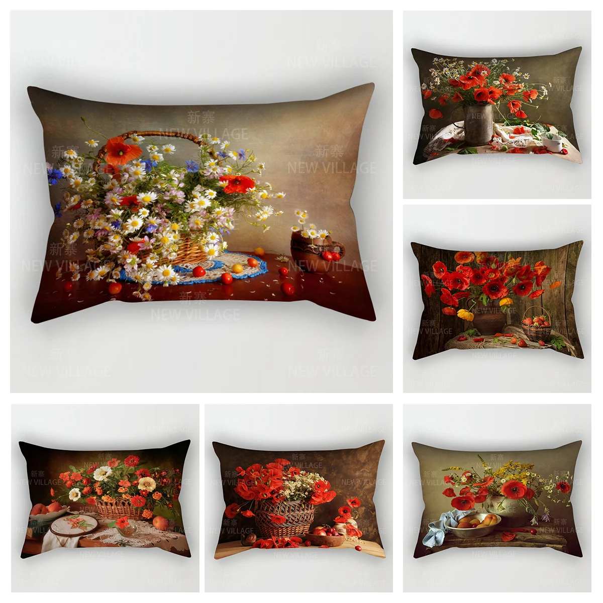 Home autumn decoration christmas pillow cushion cover Home decorations throw pillow covers 30*50 pillowcase 30x50 40x60 50*70