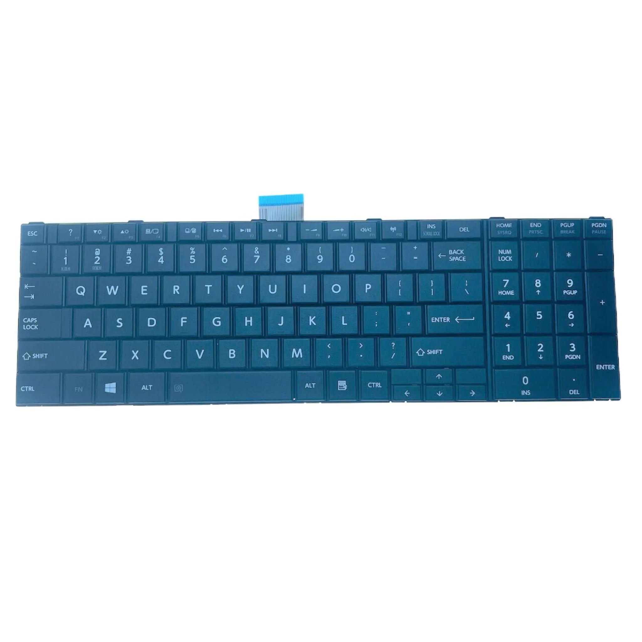 New/Orig US Laptop Keyboard For Toshiba L50 L50-A C50 C50D C50-A C55D Notebook PC Replacement