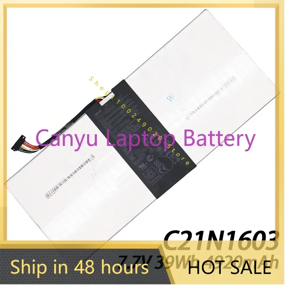 New C21N1603  For Asus Transformer 3 Pro T303UA T303UA-0053G6200U T303UA-GN050T 7.7V 5000mAh Laptop battery