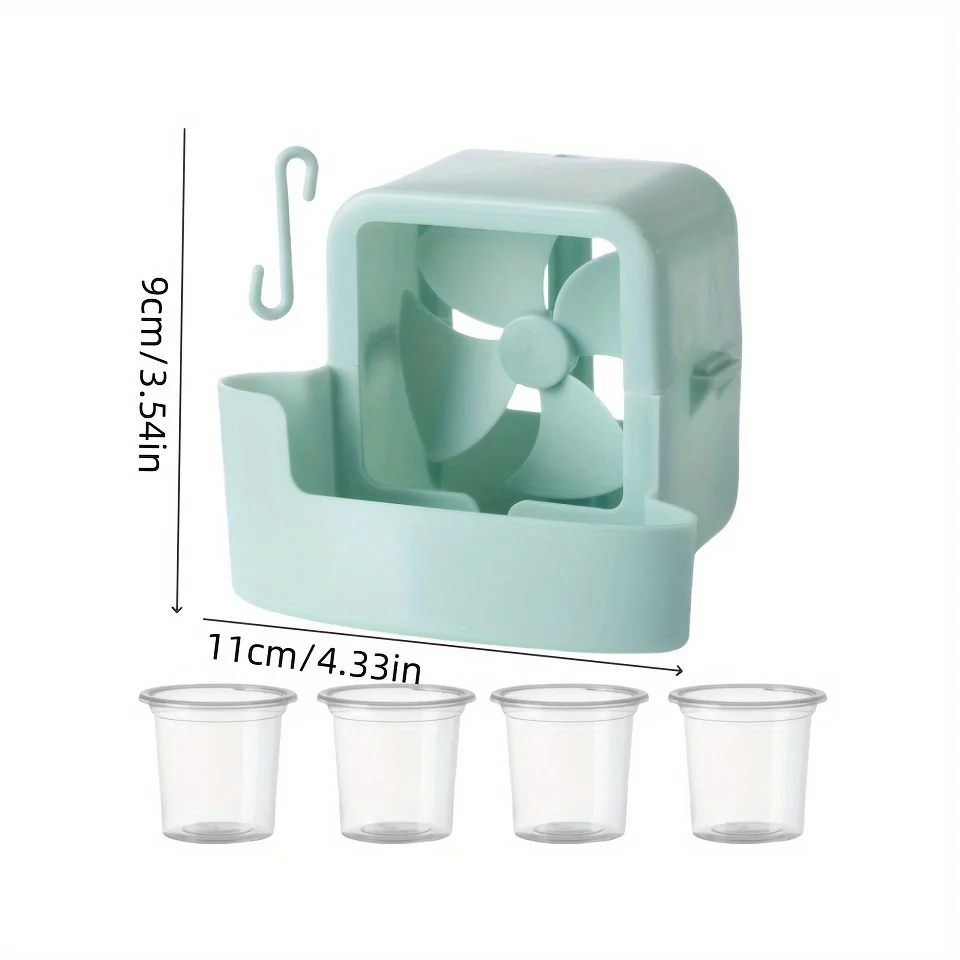 Портативный комплект охлаждения ледяной головки для вентиляторов, 24 часа, эффективный летний охладитель без электричества, аксессуар для моделей электрических напольных вентиляторов