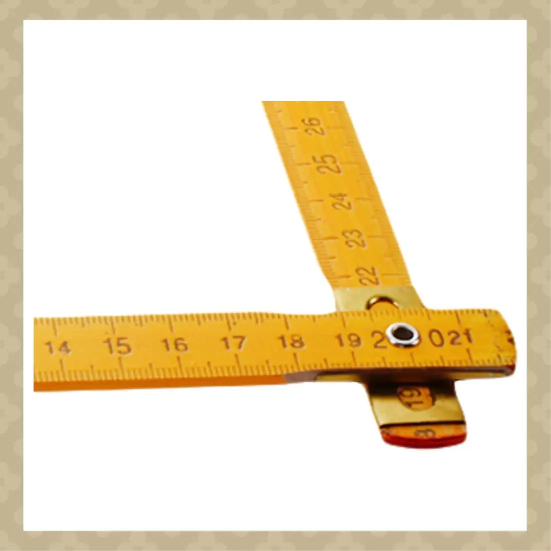 

AB45 2Pcs Portable Carpenter Wooden Folding Ruler 200Cm/79Inch & 100Cm/39Inch
