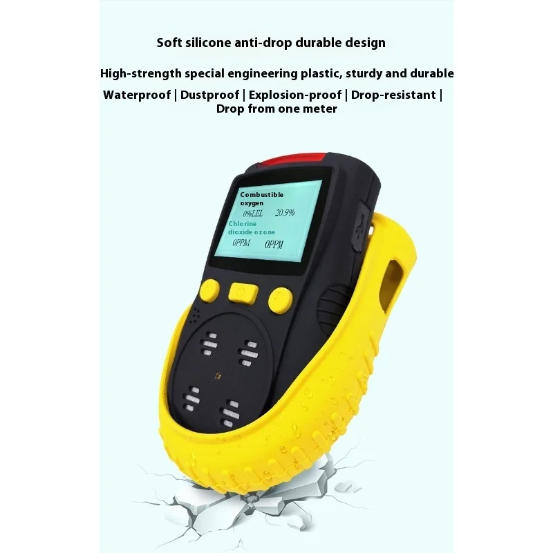 

Portable diffusion type four-in-one gas detection toxic and harmful gas detection compound gas detector alarm instrument