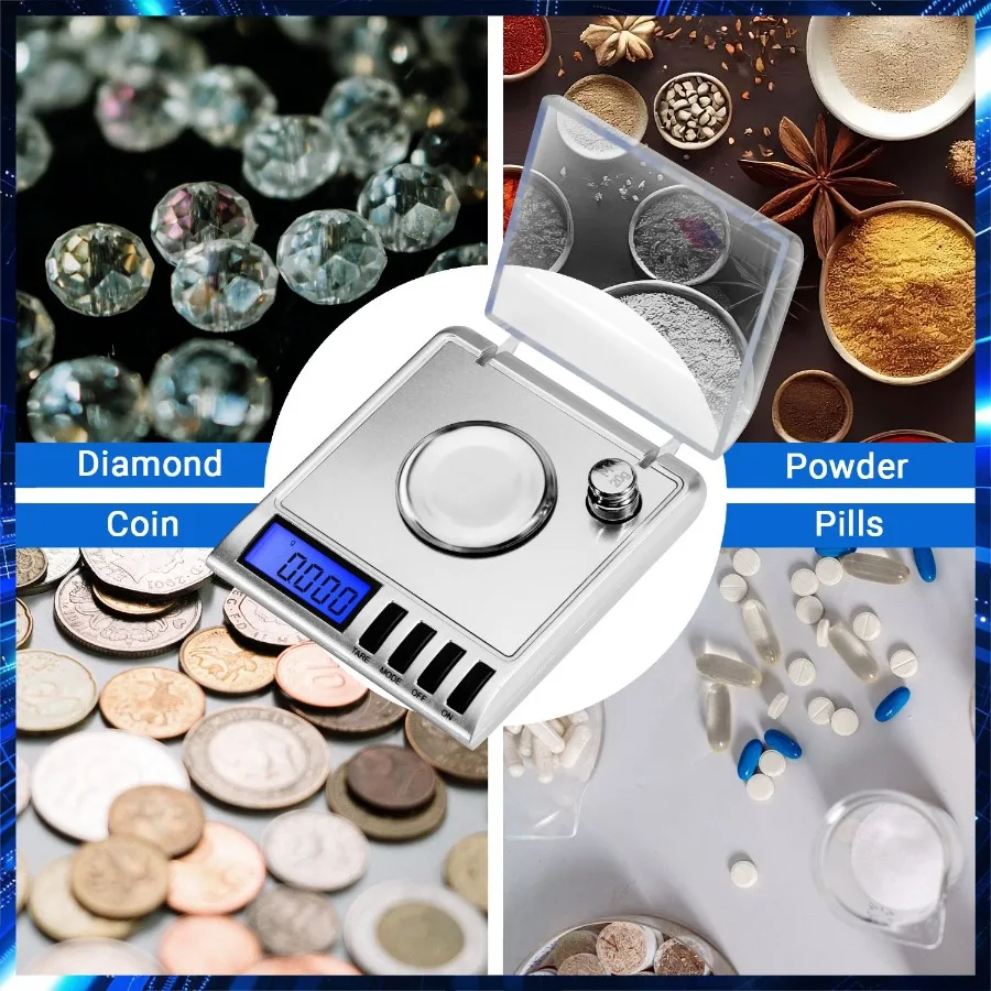 Báscula de miligramos de precisión GEMINI50BLK