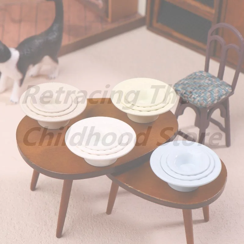 

3 шт. кукольный домик, мини-моделирование, тарелка в стиле вестерн, посуда, модель кукольного домика, украшение для кухни, игрушки для ролевых игр, аксессуары для кукольного дома