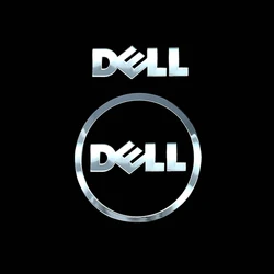 DELL Metal Logo Sticker For Laptop PC Tablet Desktop Computer Mobile Digital Personalized DIY Decoration