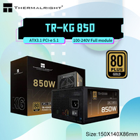 Thermalright TR-KG850 ATX3.1 Fully Modular Gold Medal Case Power Supply/ voltage range 100-240V / 750 / 850W supports PCI-E5.1