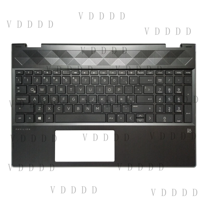 L... Palmrest Case FOR HP Pavilion X360 15-CR 15T-CR TPN-W132 Latin Spanish Keyboard