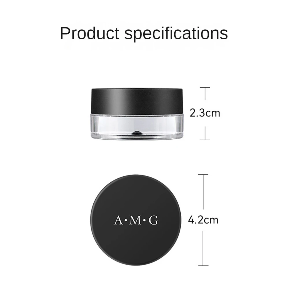 1PC Long Lasting Eyeliner Cream Waterproof Anti-sweat Eyeliner Natural Smooth Black Brown Eyeliner Eyebrow Gel Cream with Brush