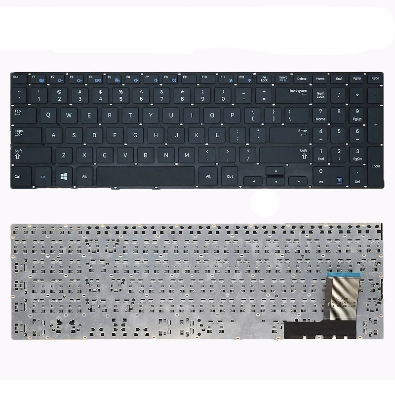 New Laptop Rreplacement Keyboard Compatible for Samsung 450R5E 450R5U 450R5J 450R5G 470R5 370R5E 510R5E