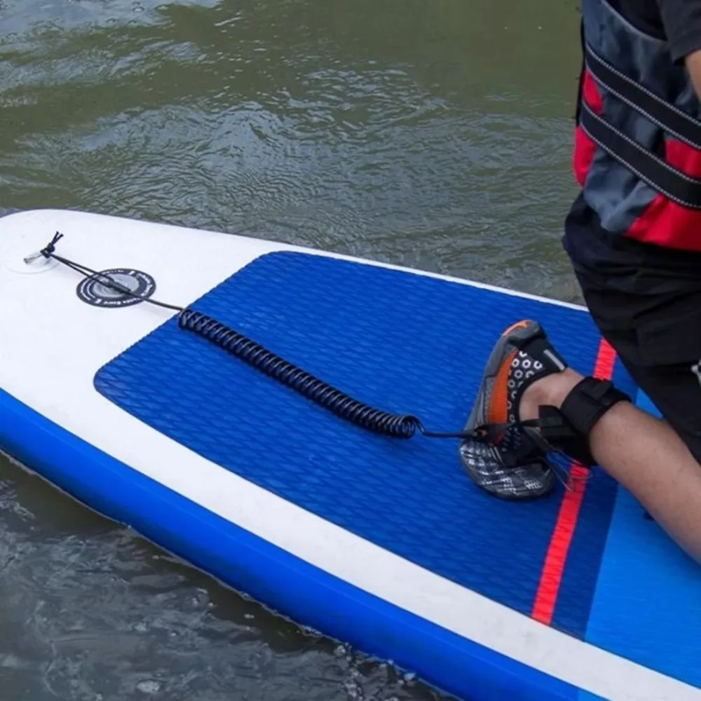New 5mm/7mm Elastic Sup Board Foot Leg Rope Multicolors Elastic Practical Kayak Boat Leash Rope TPU Surfing Safety Hand Rope