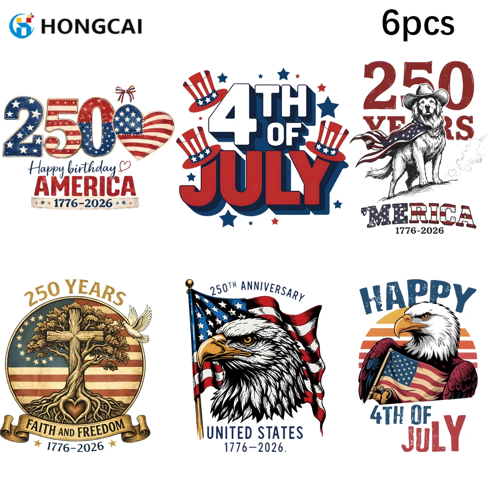 6-pecas-de-adesivos-dtf-com-estampa-de-aguia-e-bandeira-dos-eua-de-1776-com-tema-de-fe-e-liberdade-para-aplicacao-a-quente-em-roupas-diy