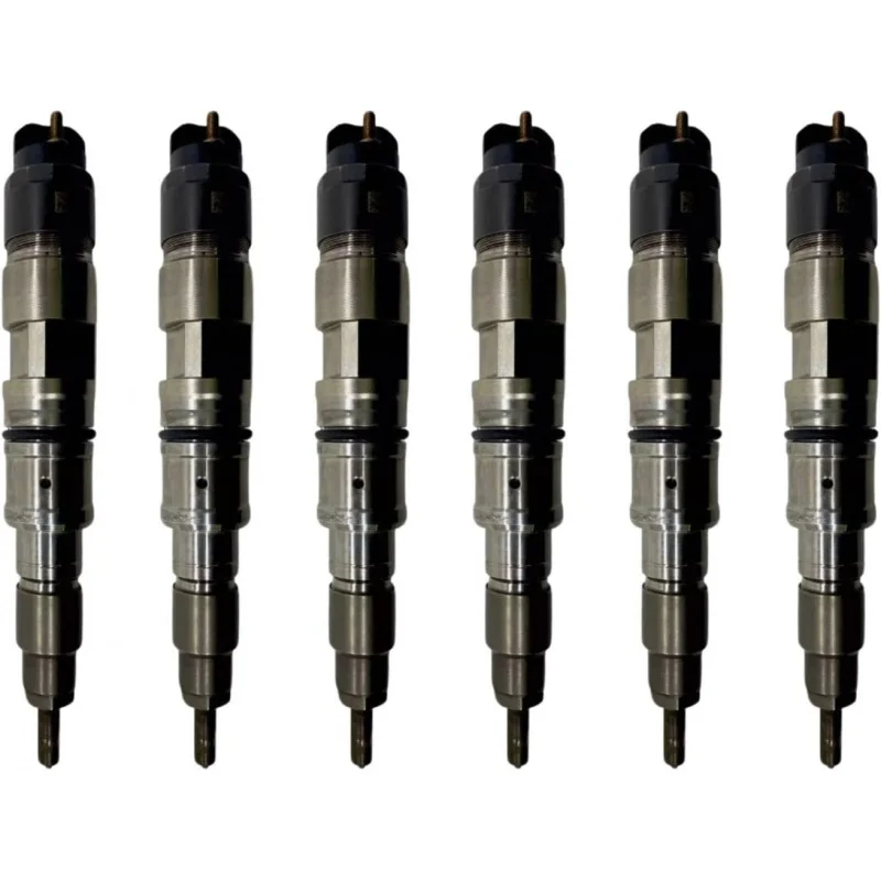 0445120064 0445120136 0445120137 6Pcs Fuel Injectors fit for Volvo Engine D7E D7F