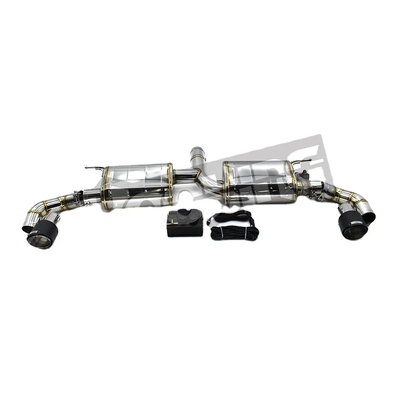 YD Catback Exhaust For BMW X5 F15 3.0T N55 2014-2018 Stainless Steel Exhaust Pipe Remote Control Convert Muffler Exhaust System