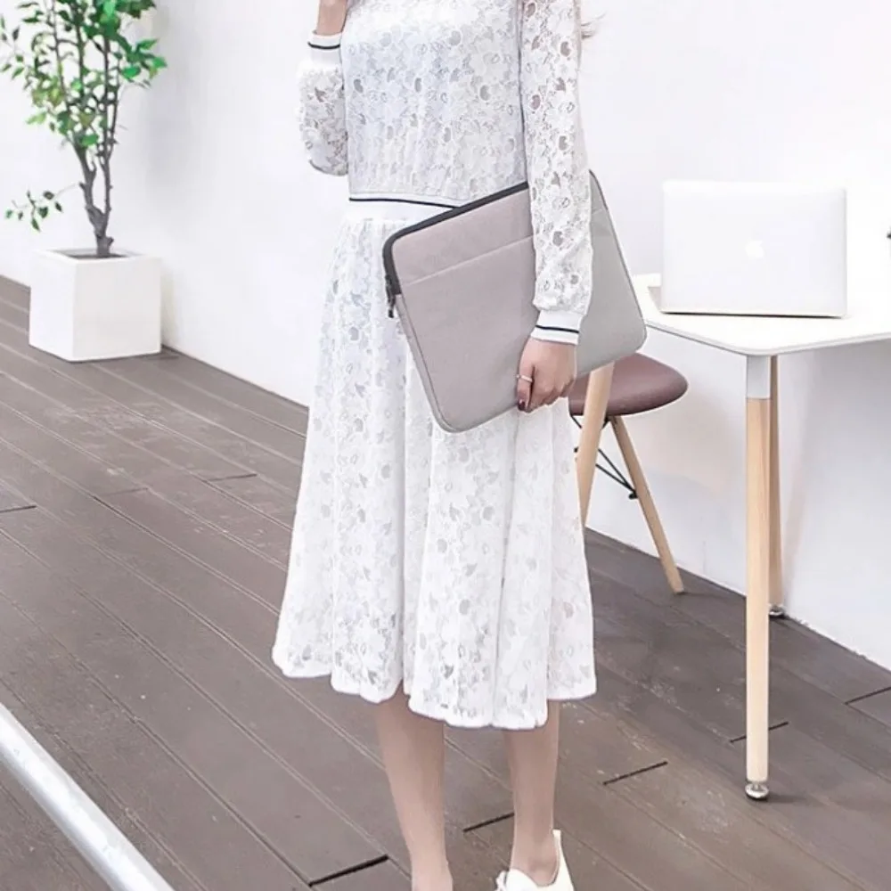 

2025 Soft Tablet Bag 12.9 Inch Inner Bag Tablet Protective Cover Shockproof Sleeve Pouch Cover for Pad Pro Handbag Case