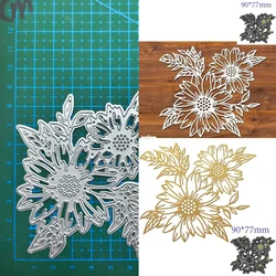 metal cutting dies cut die mold Ocean flower series frame Scrapbook paper craft knife mould blade punch stencils dies