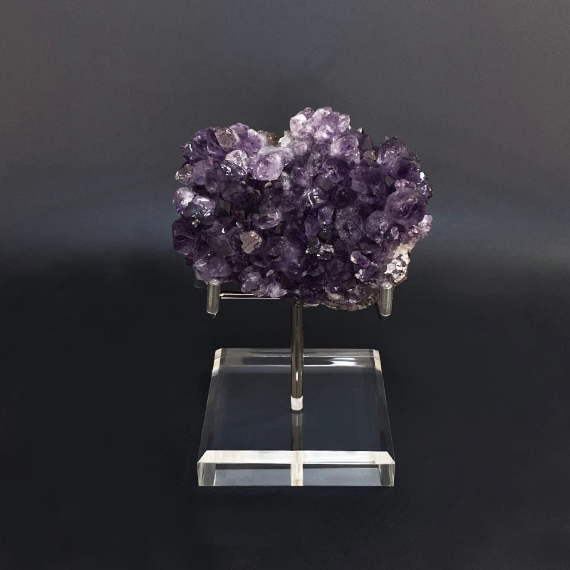Acrylic Display Stand Mineral Crystal Ball Specimen Base Support Exhibition Hall Layout Storage Square Shape New Condition