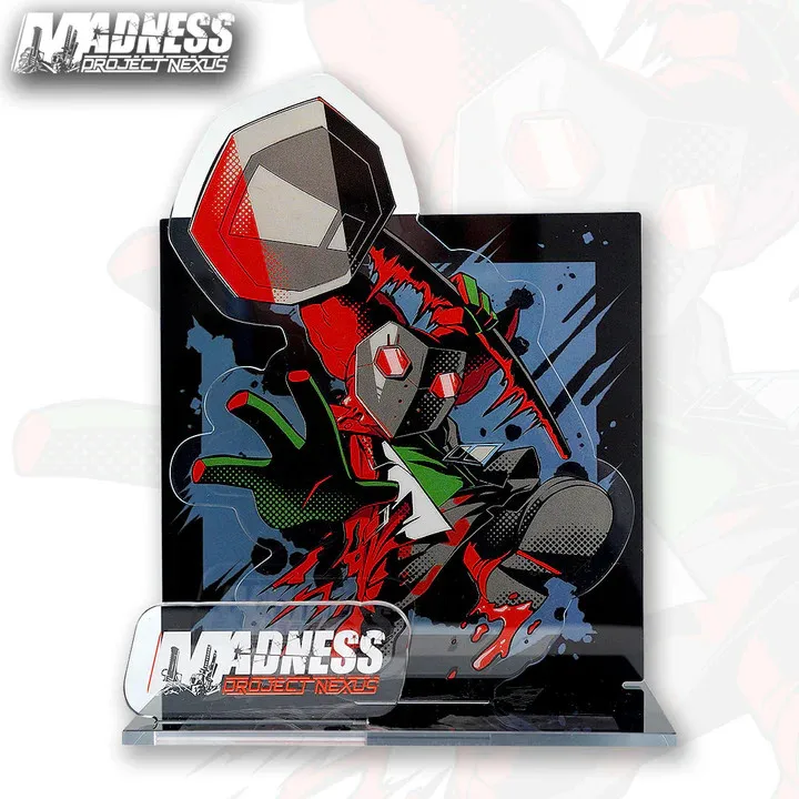 Immagine 4: Hank Acrilico Stand Anime Modello Action Figure Madness Combat Gift Figure Ornamento Accessori Modelli Ornamenti per il desktop