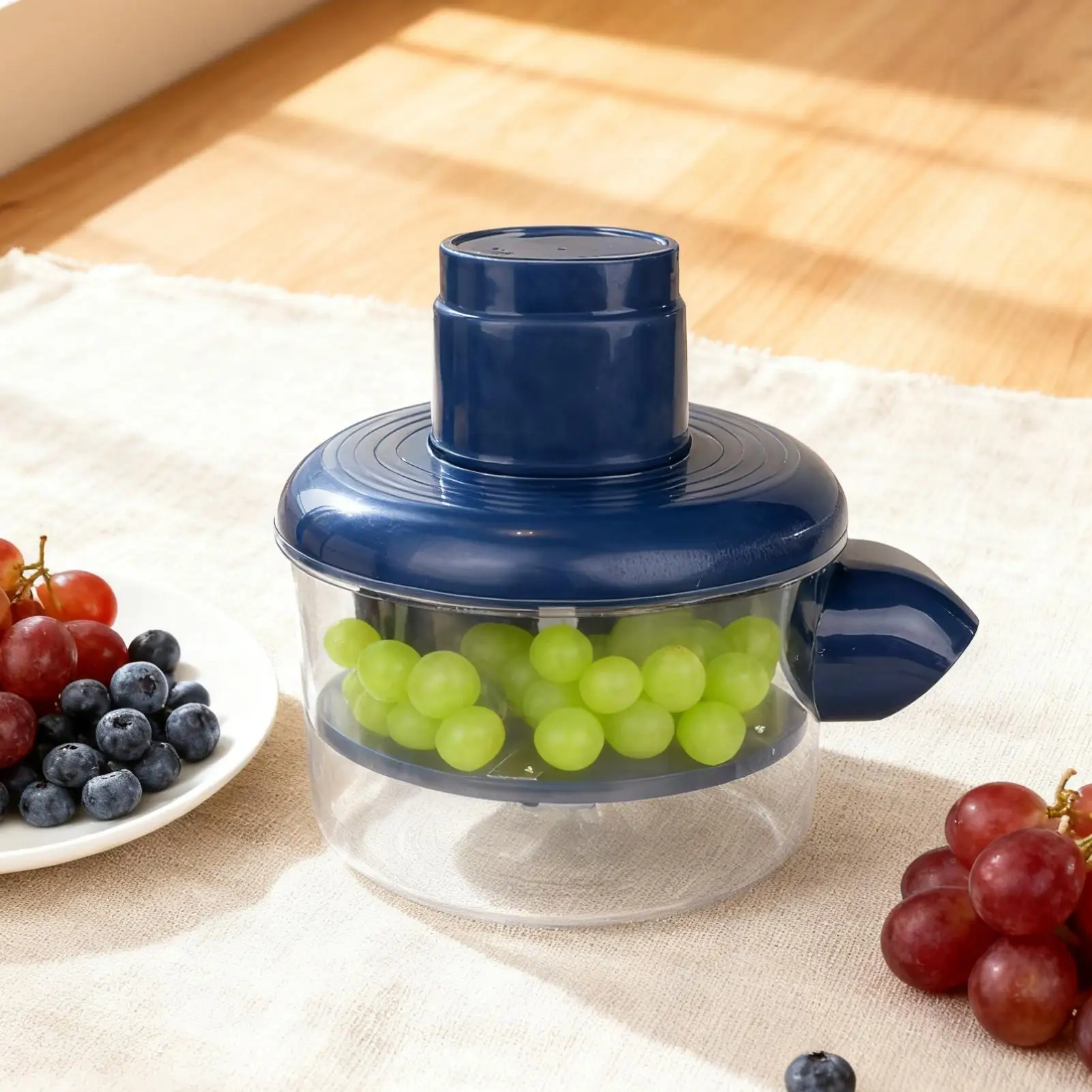 Automatic Electric Fruit Peeler Intelligent Peeling Machine Portable Wireless Grape/tomato/Garlic Peeler for Home Fast Kitchen