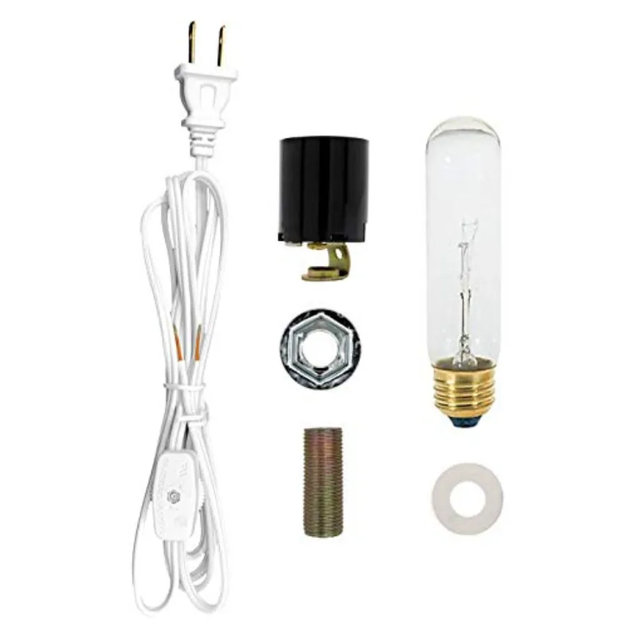 ® ML1-B6 Large Christmas Tree Wiring Kit, 40 watt Bulb, Standard Edison Base, Great for Lighting Large Size Objects