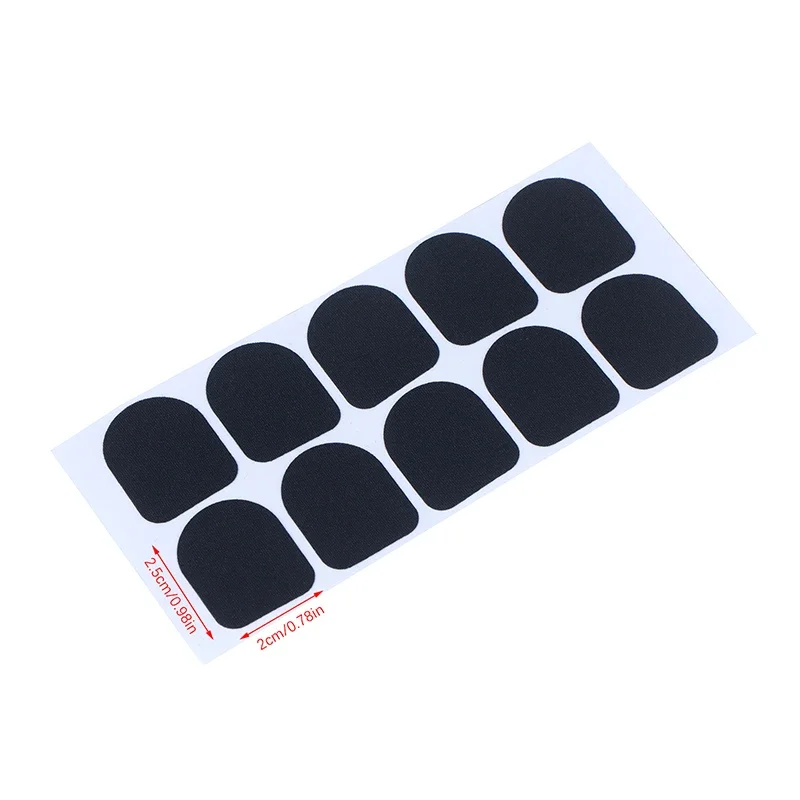 10 Pcs Mobile Game Finger Stickers Full Touch Screen Finger Sticker Sweat-Proof & Breathable Screen Contact Stickers For Gloves