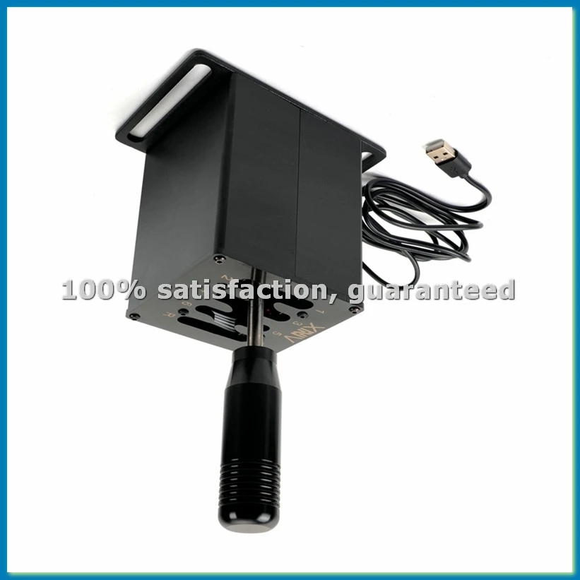 

Игровой USB-штатив-симулятор переключения передач для ПК с линейной диаграммой Холла, Plug and Play, для гоночных игр-симуляторов - A69M