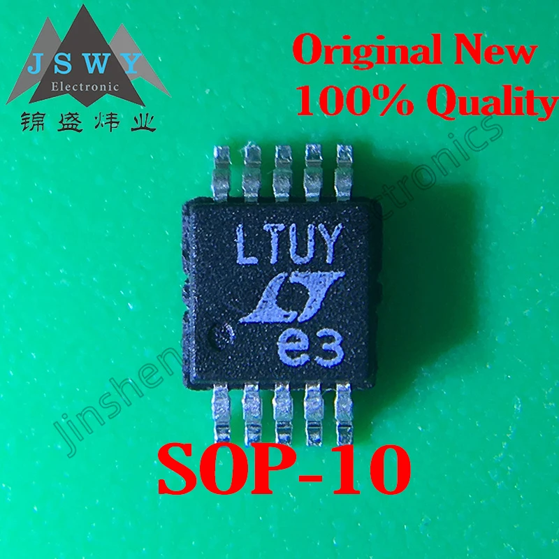 LTC2421IMS LTC2421 Silkscreen LTUY Analog-to-Digital Converter Chip SMT MSOP-10 New Free Shipping 1~30PCS