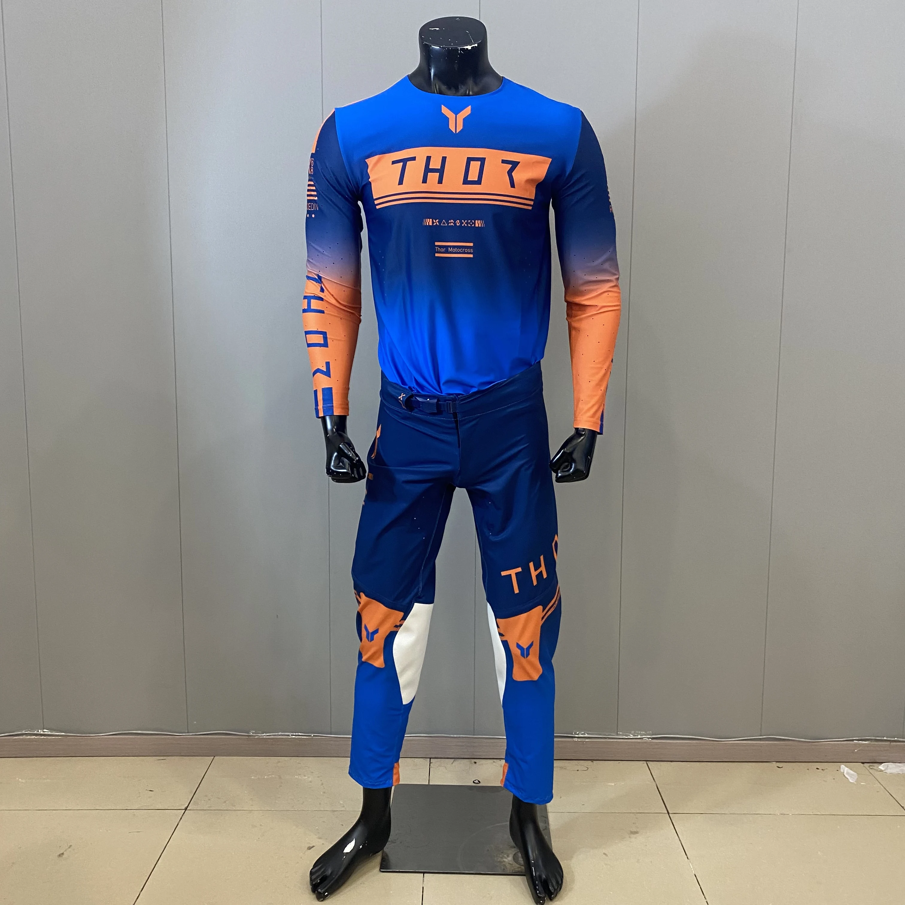 2026 Launchmode Bleach Black / Camo Motorcycle Racing Sports Riding Set Outdoor Sports Long Sleeve Pants Off road Equipment view 6