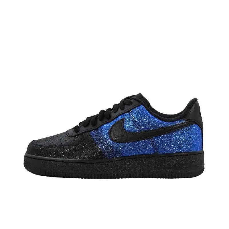 【Customize】Nike Air Force 1 Skateboarding Shoes Men Low-top Blue Sneakers shoes CW2288-001