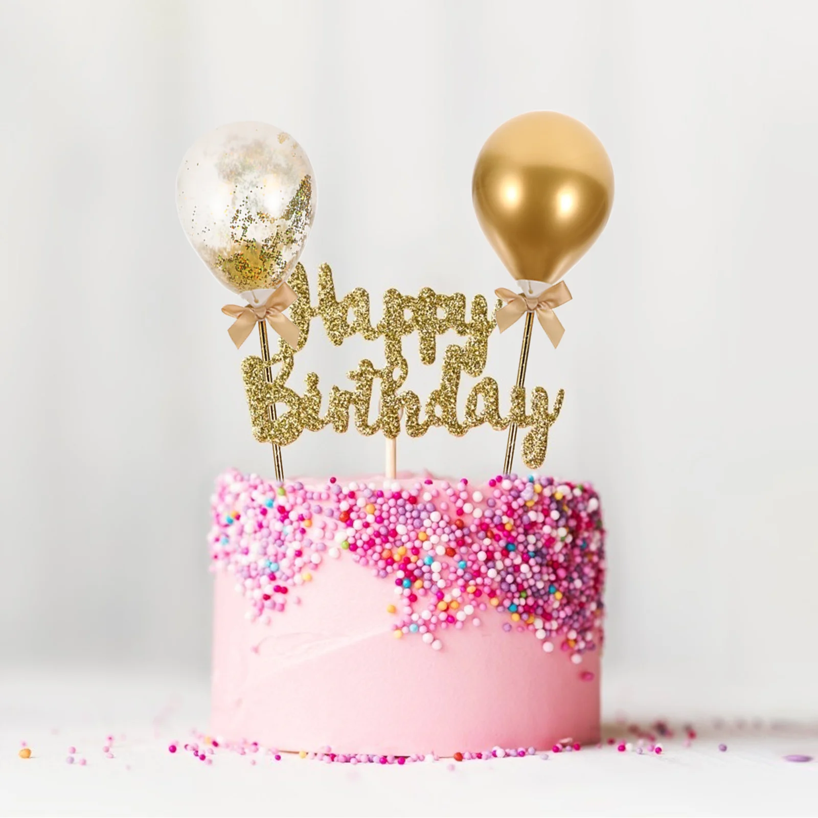 

1 set 1 Set Balloon Topper Decorative Insert Cards For Birthday Cake Decorations Kids Party Supplies Wedding Cake Decor Balloon