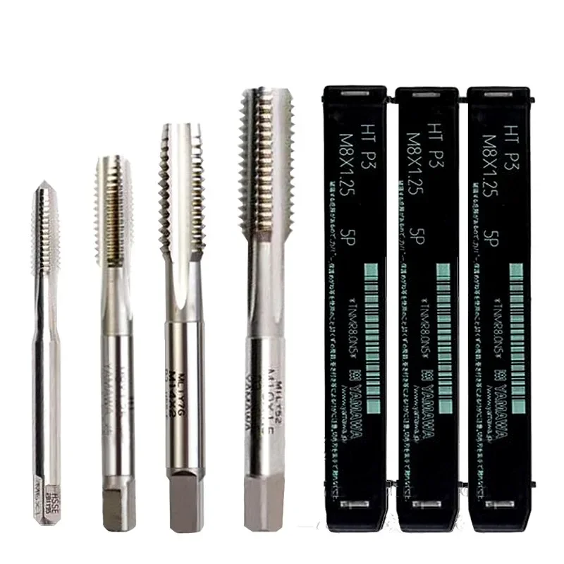 Горячая распродажа 2025 года YAMAWA HSS Набор ручных сверл для метчиков с правой резьбой UNC UNF UNEF 2 шт. для 5/16 3/8 7/16 1/2 5/8 3/4-18 20 24 2