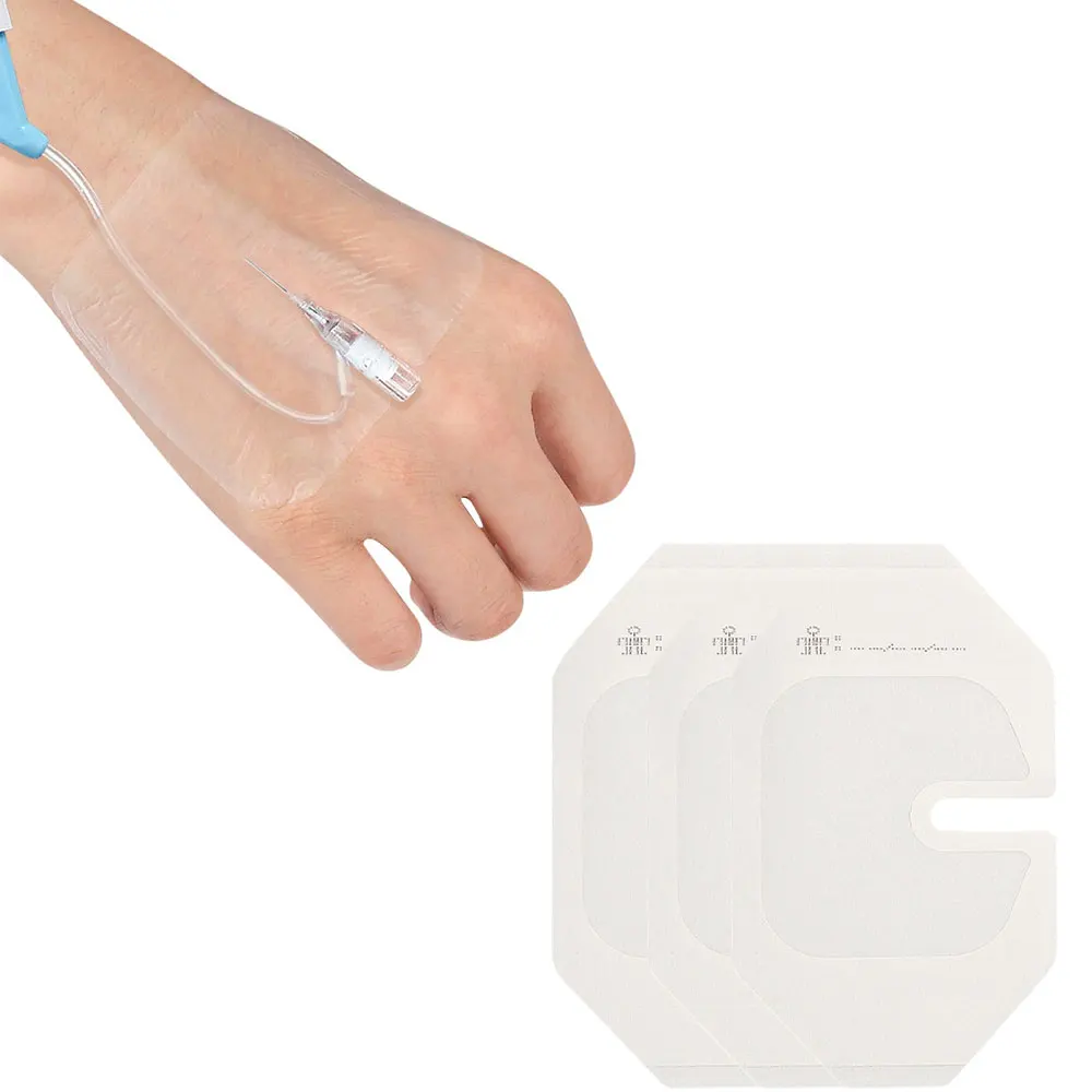 6*7cm PU Transparent Film Dressing Waterproof Wound Bandage Adhesive Patches Post Surgical Shower Or IV Shield Tattoo