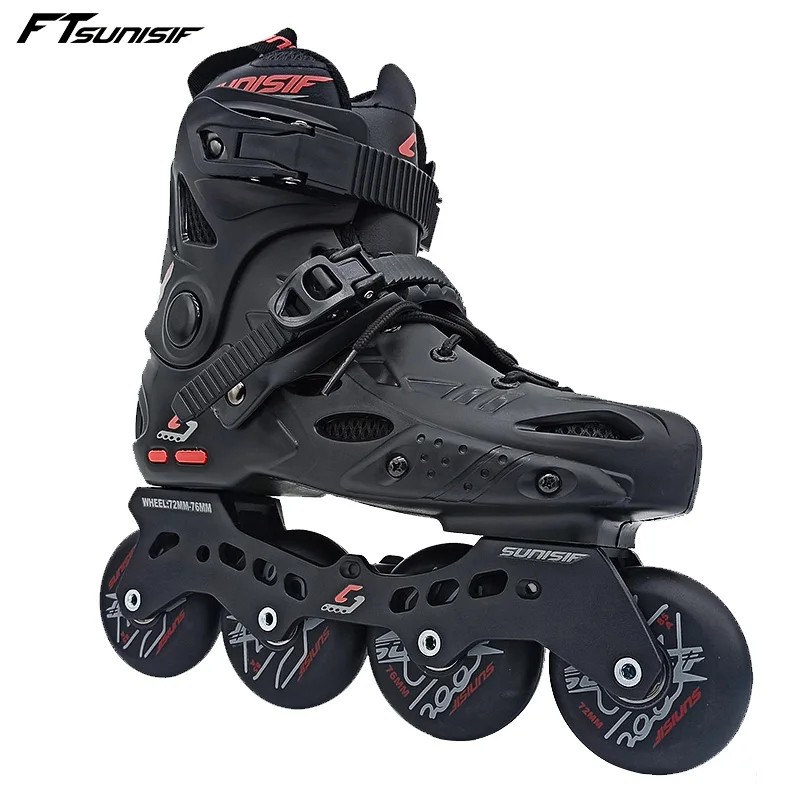 High Quality Adult Inline Roller Skates for Men Women Hardshell Skates for Outdoor Professional Level Figure Skating