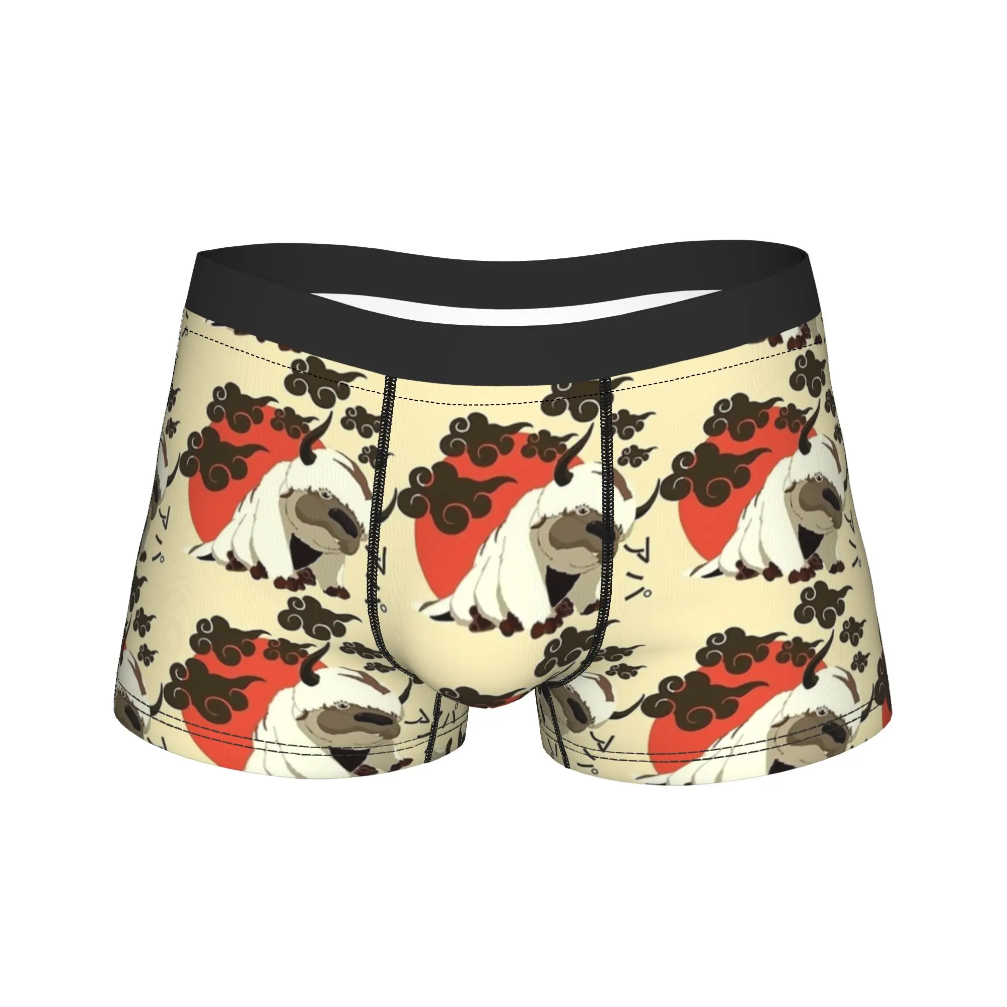Appa The Last Airbender Avatars Airbender Shorts Briefs Underwear High Quality Male Comfortable Trunk Design Oversize Underpants