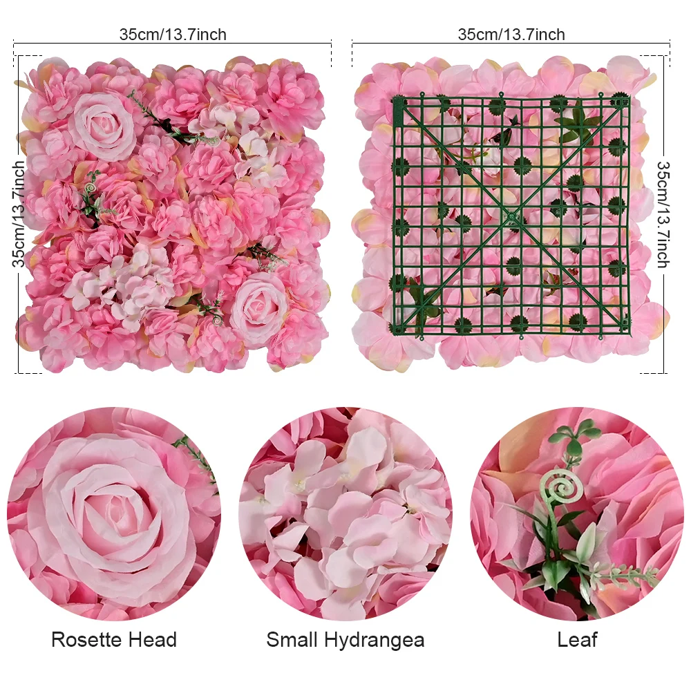 6 шт., искусственные цветы, на – обзор и цена Flower Wall Panel