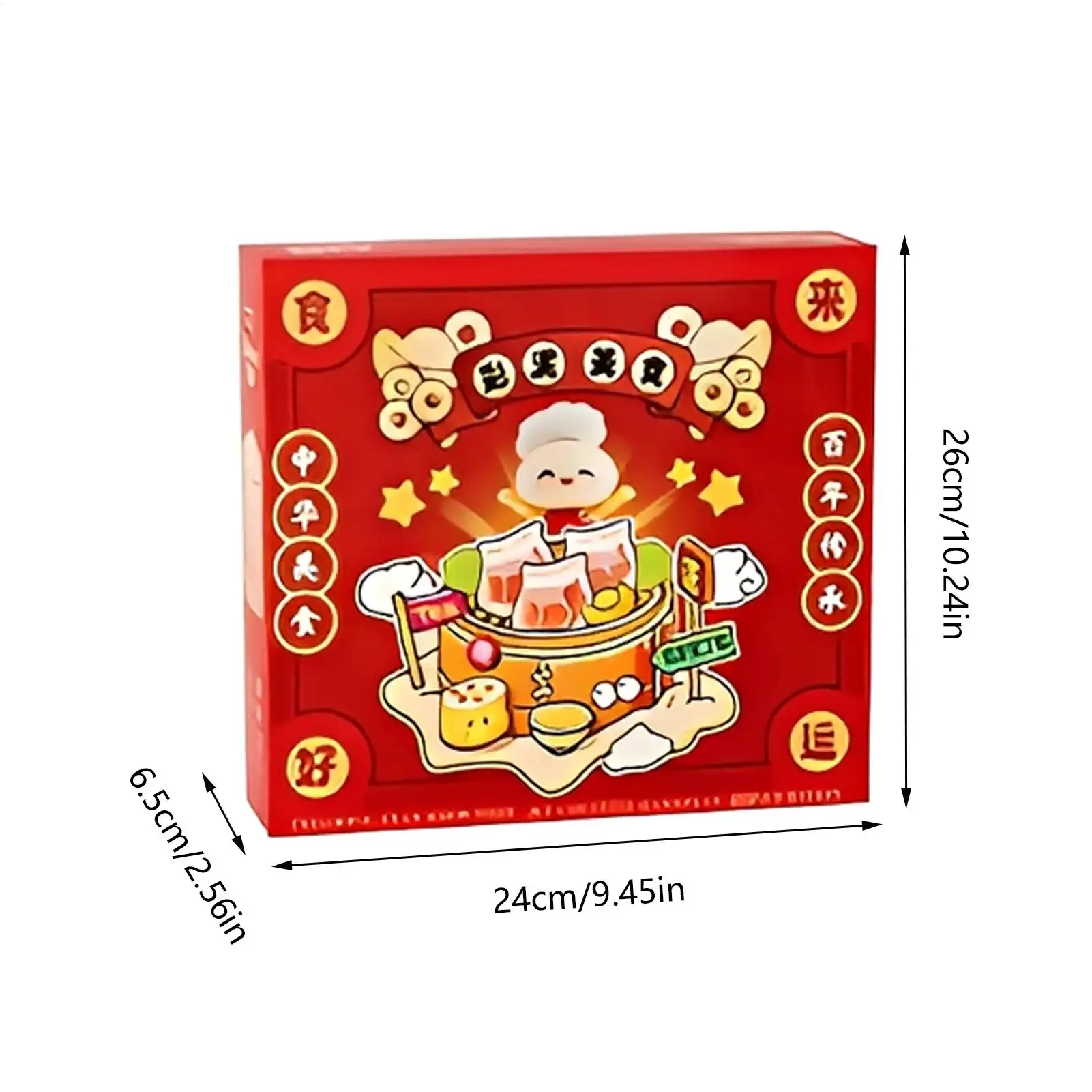 Kit di argilla da modellare Tema cucina cinese Giocattoli da cucina Kit artigianale Fai finta di cibo per ragazzi e ragazze che scolpiscono attività di festa di compleanno