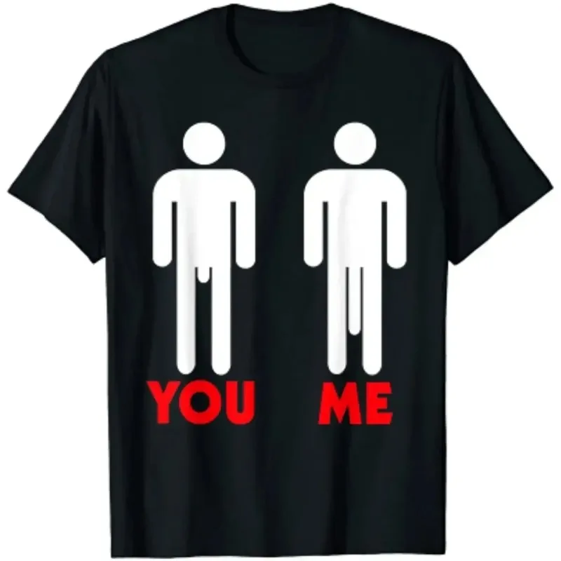 Novelty Big Dick Is Back in Town T Shirts Graphic Adult Sex Joke T-shirt Mens Clothing Cotton Streetwear Short Sleeve T-shirt